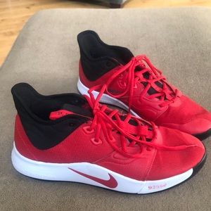 Red P. George Nikes